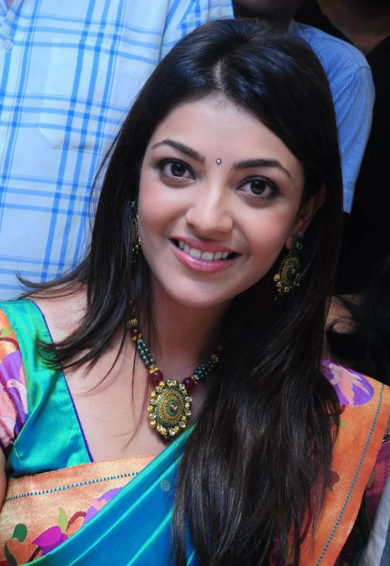 Kajal Agarwal Kisses